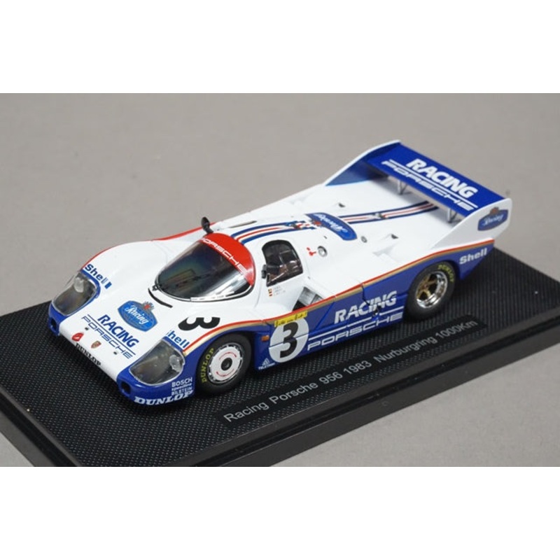 1:43 EBBRO 43889 Racing Porsche 956 Nurburgring 1983 1000Km #3