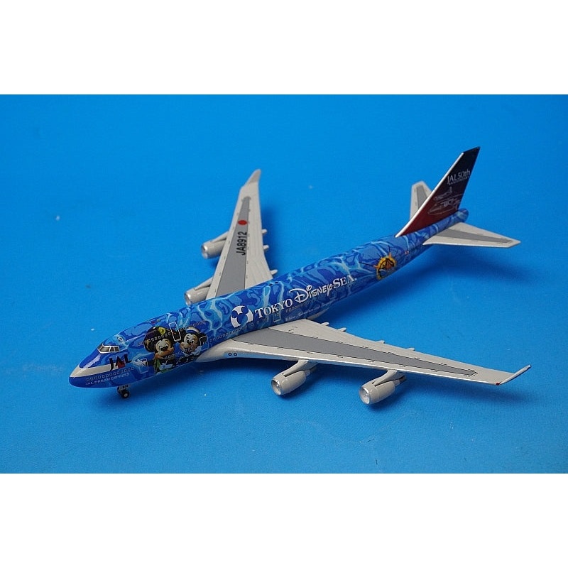 1:500 B747-400 JAL Tokyo DisneySea JA8912 NET Models airplane model