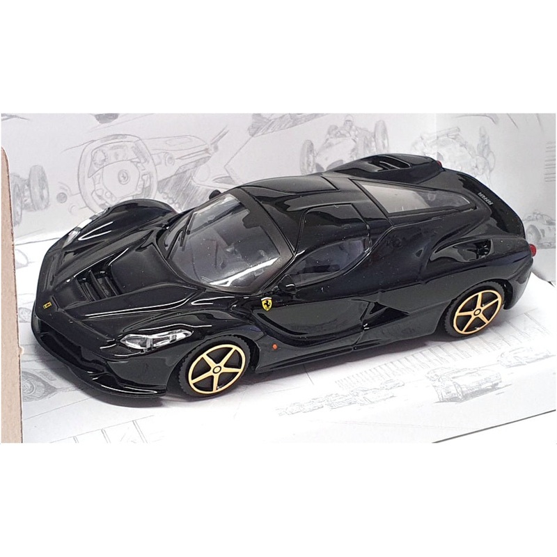 Burago 1/43 Scale Diecast 18-36000 – Ferrari LaFerrari – Black