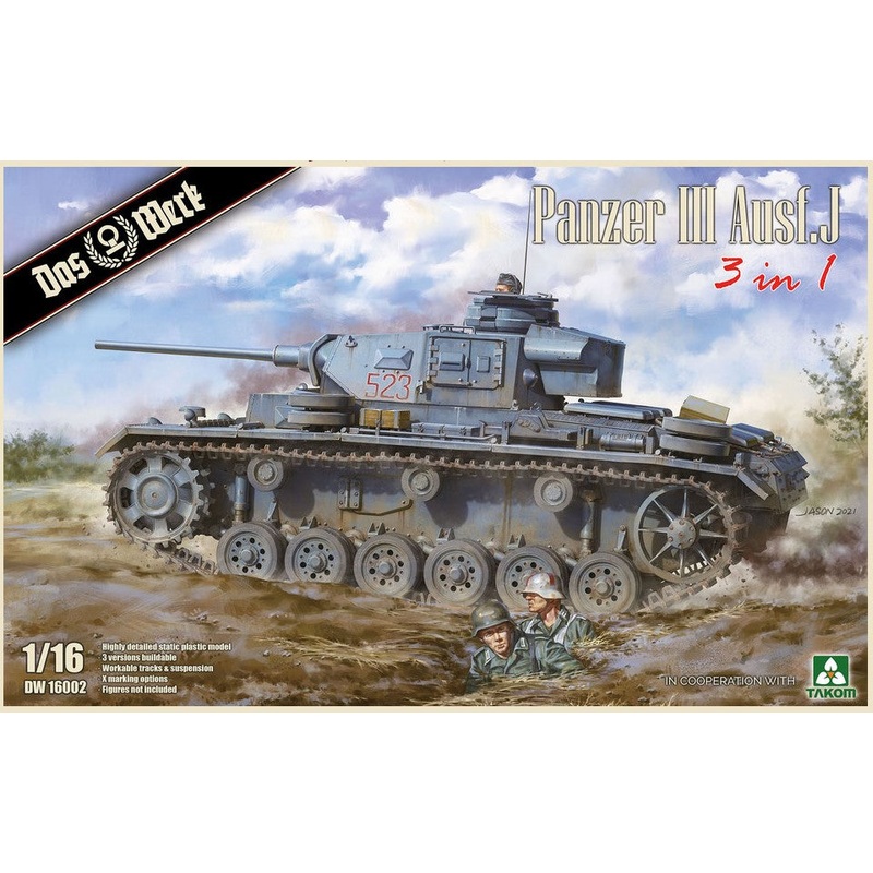 Das Werk Panzer III Ausf.J (3 in 1)