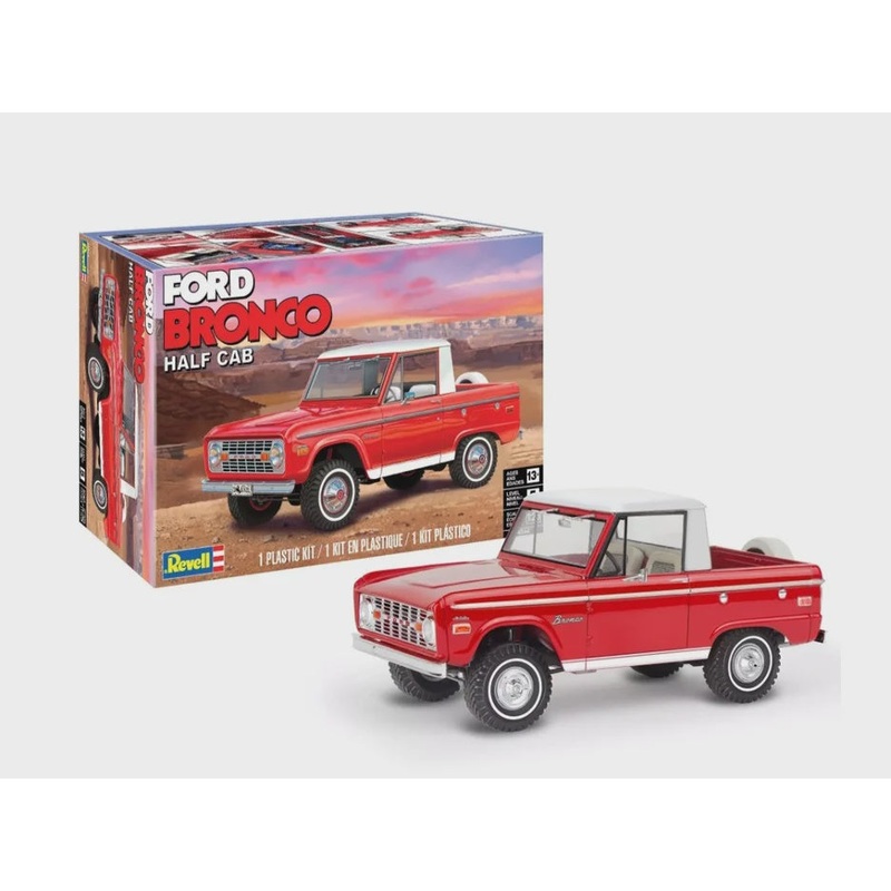 Ford Bronco Half Cab 1/25 #4544 by Revell