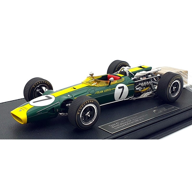 GP Replicas 1/18 Scale GP157C Type 43 South Africa GP Kyalami 1967 #7 Jim Clark