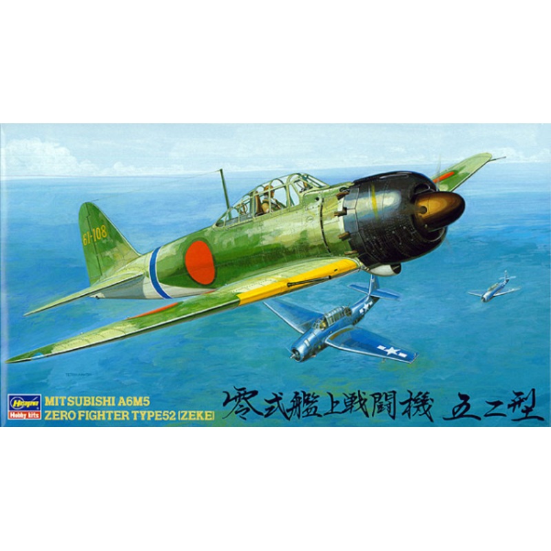 Mitsubishi A6M5 Zero Fighter Type 52 (Zeke) 1/48 #19123 by Hasegawa