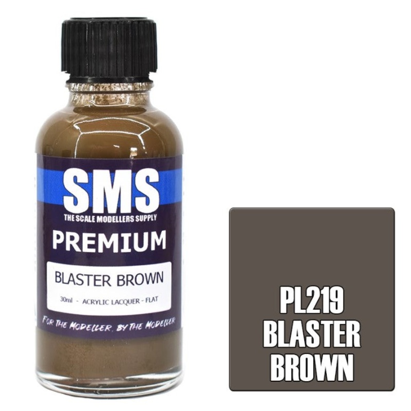 SMS Premium Lacquer – PL219 Blaster Brown