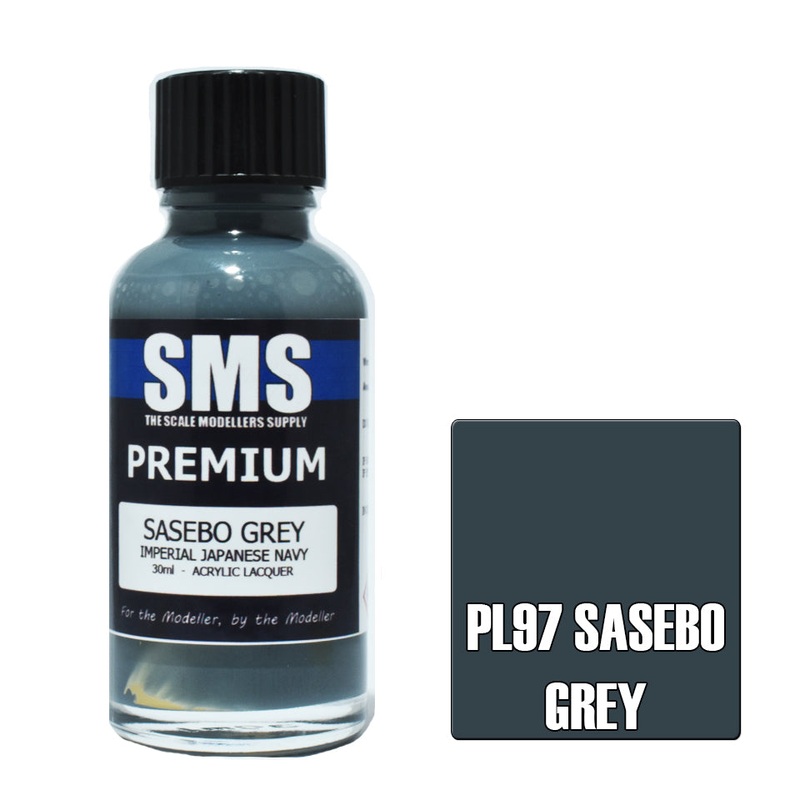 SMS Premium Lacquer – PL97 Sasebo Grey