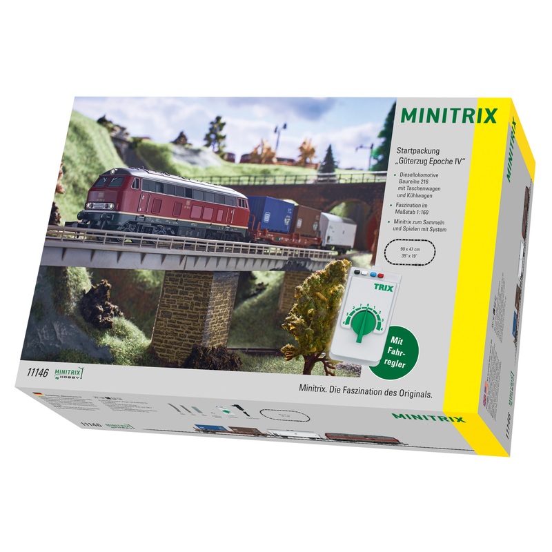 Starter set freight train with BR 216 DB Ep.IV