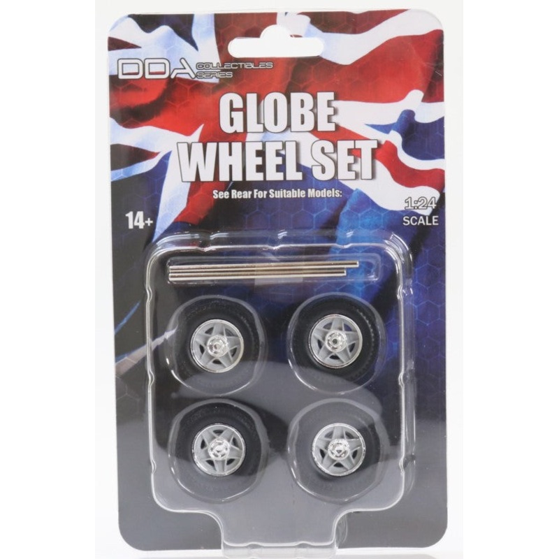 DDA Globe Wheels w/tyres