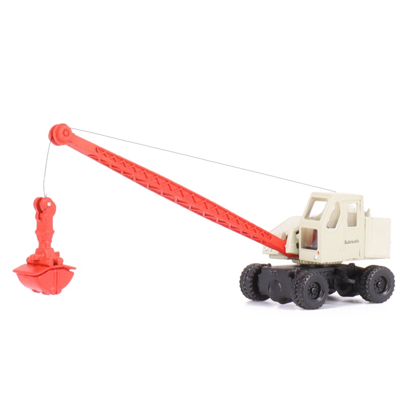 Excavator Fuchs F 301 lattice boom with bucket Ruhr coal