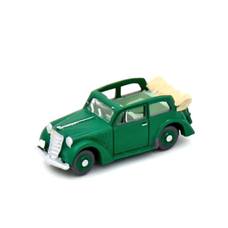 Finished model car Opel Olympia Cabrio-Limousine  Green