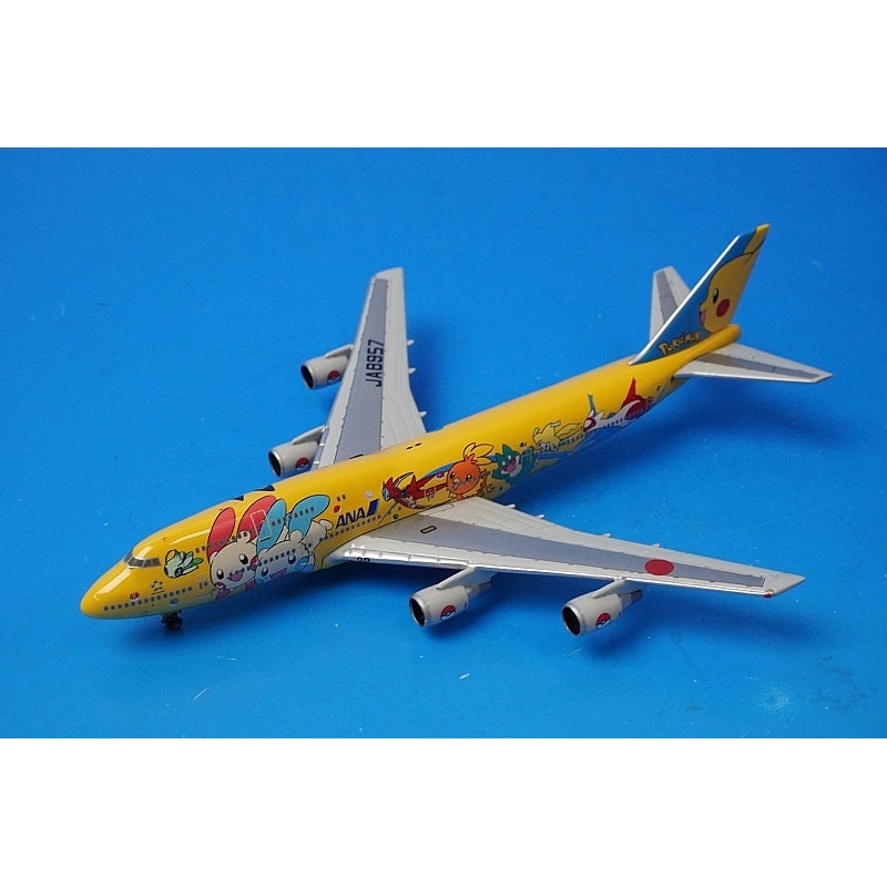 1:500 B747-400 Pokemon Pikachu Jumbo JA8957 NH50030 ANA airplane model