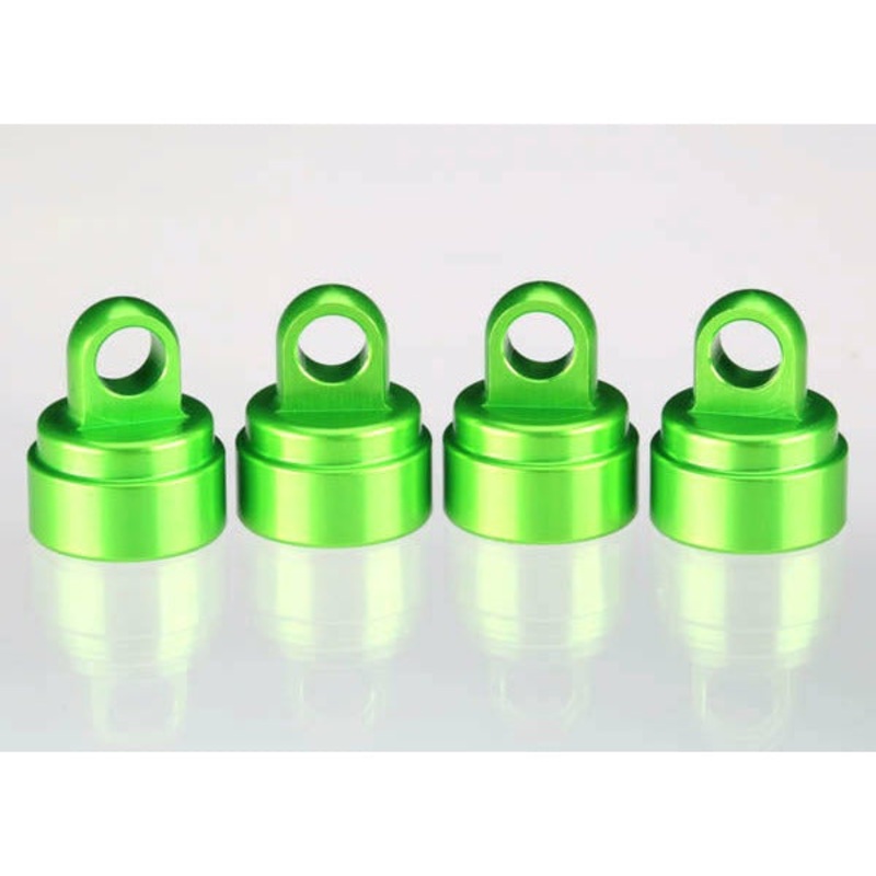 TRA3767GAluminum Ultra Shock Cap – Green (4 pcs)