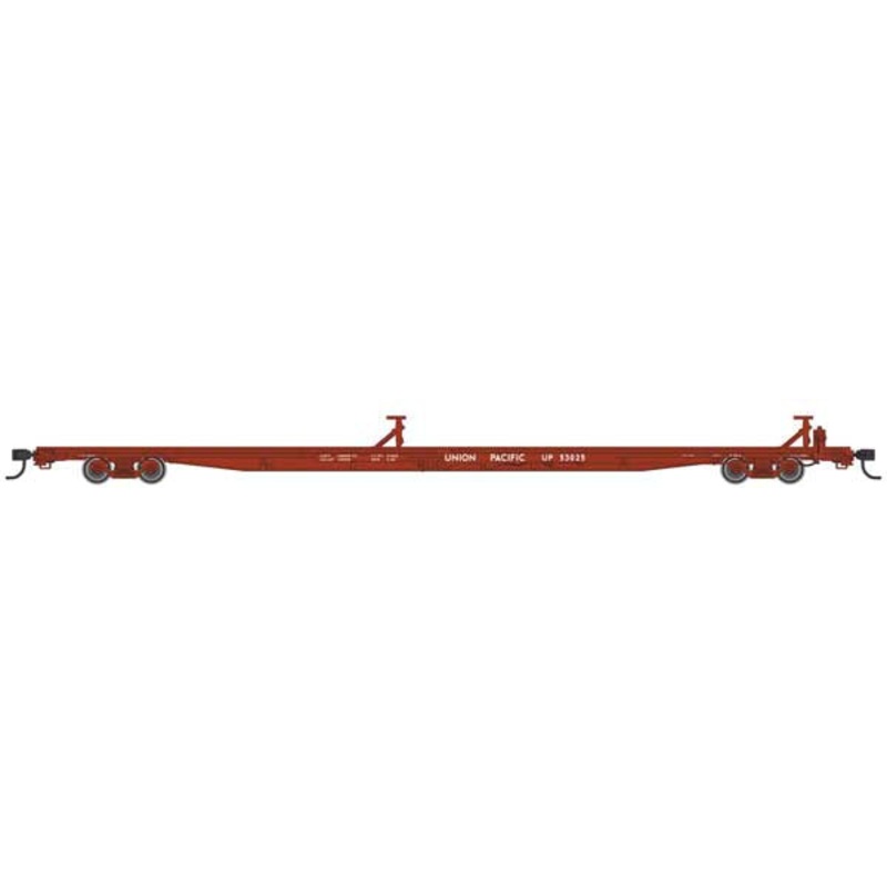 85′ General American G85 Flatcar – Ready to Run #5539 – Union Pacific(R) #53025