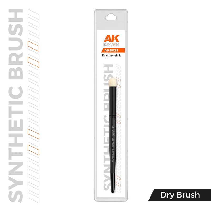 AK Interactive Synthetic Dry Brush L – AK-B025