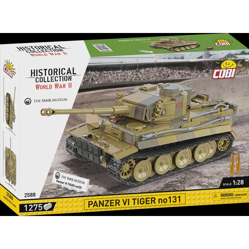 Cobi Historical Collection WWII: Panzer VI Tiger 131