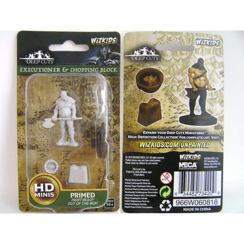 D&D Unpainted Mini – Executioner/Block 73420