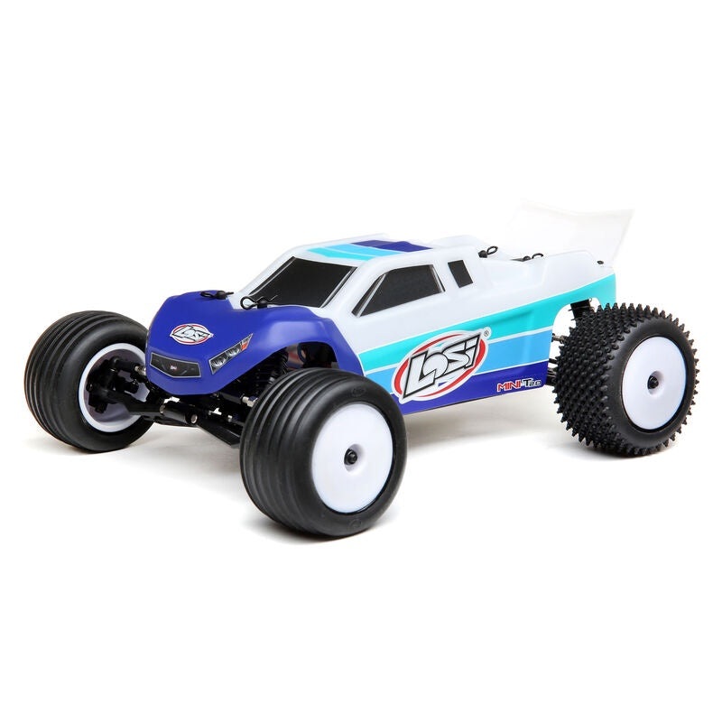 Losi 1/18 2WD Stadium Truck RTR Brushless Mini-T 2.0 – Blue LOS01019T2