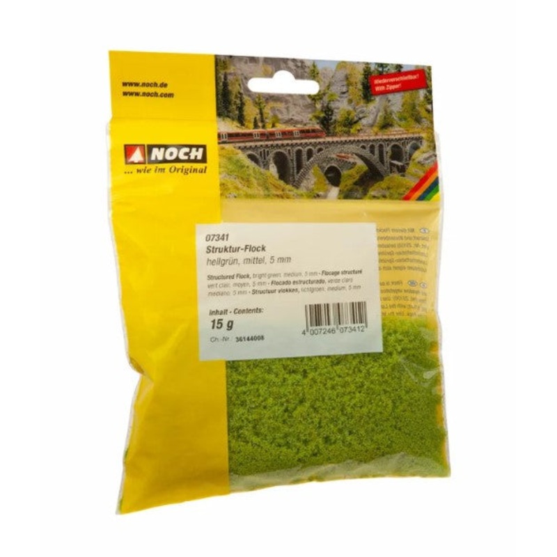 Noch Structured Flock 07341 Bright Green