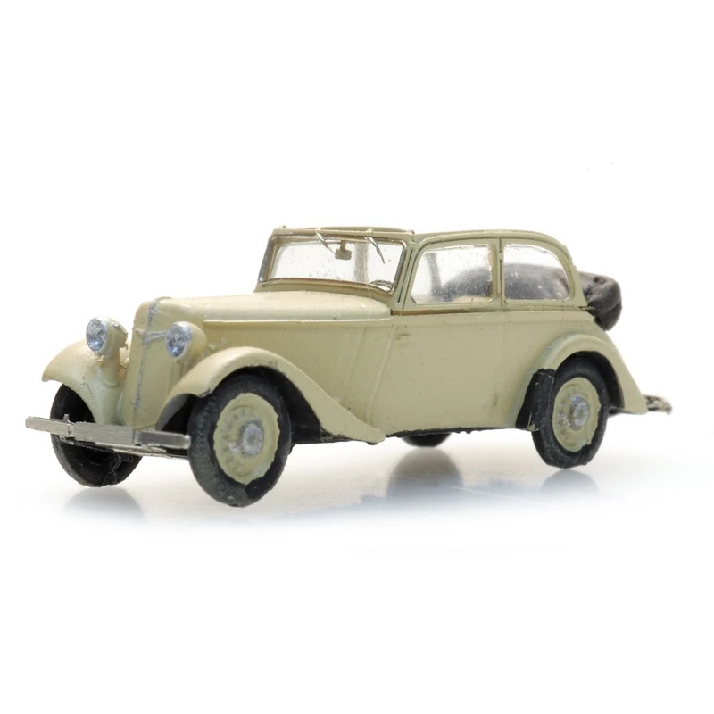 Adler Trumpf Junior convertible sedan open