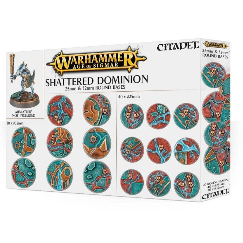 AOS Shattered Dominion 25 and 32 mm Round bases