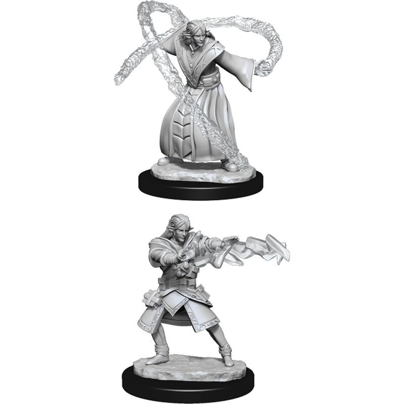 D&D Unpainted Mini – Elf Wizard 90140