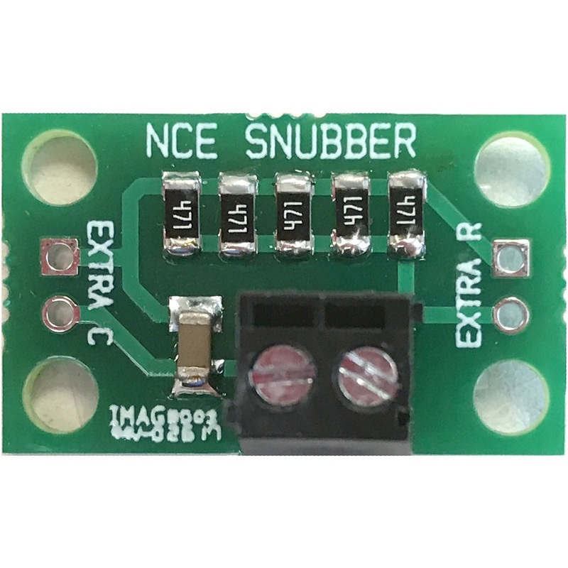 NCE RC Filter (Snubber) Noise Suppressor 2 Pack – Use for DCC Systems to prevent voltage spikes