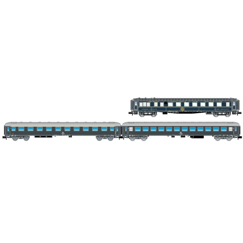 Passenger Car Set Long-Distance Express Train FS Ep.IV 3-part