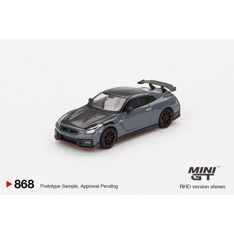 (PRE-ORDER) MINI GT 1:64 Nissan GT-R Nismo 2024 NISMO Stealth Gray MGT00868-R