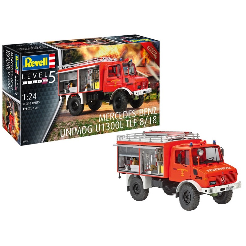 Revell Mercedes-Benz Unimog U 1300 L TLF 8/18