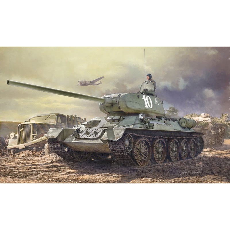T-34/85 1/35 #6545 by Italeri