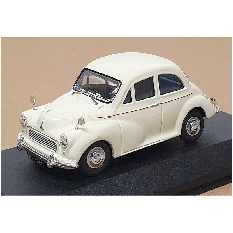 Vanguards 1/43 Scale VA05811 – Morris Minor 1000 – Snowberry White