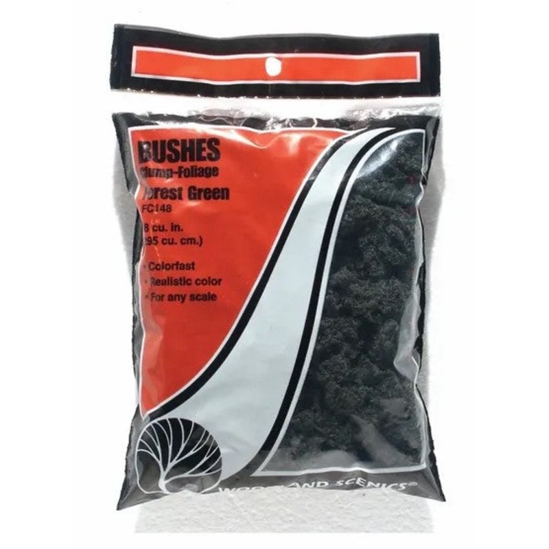 Woodland Scenics FC148 Bushes – Forest Green