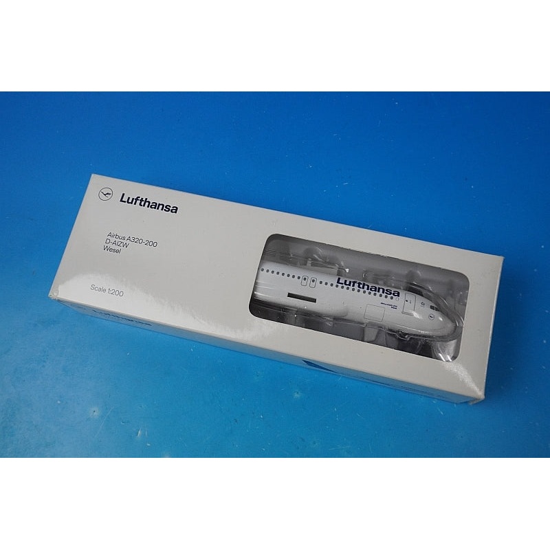 1:200 A320-200 Lufthansa Wesel D-AIZW LW200DLH006 LIMOX airplane model