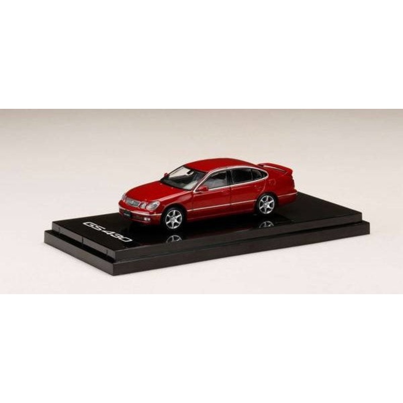 [ Back-order ] Hobby Japan HJ642030LR 1:64 LEXUS GS430 RED PEARL Diecast model car