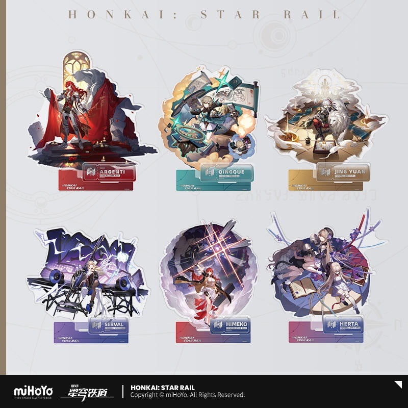 Honkai Star Rail Character Illustration Series Acrylic Stand – Erudition
