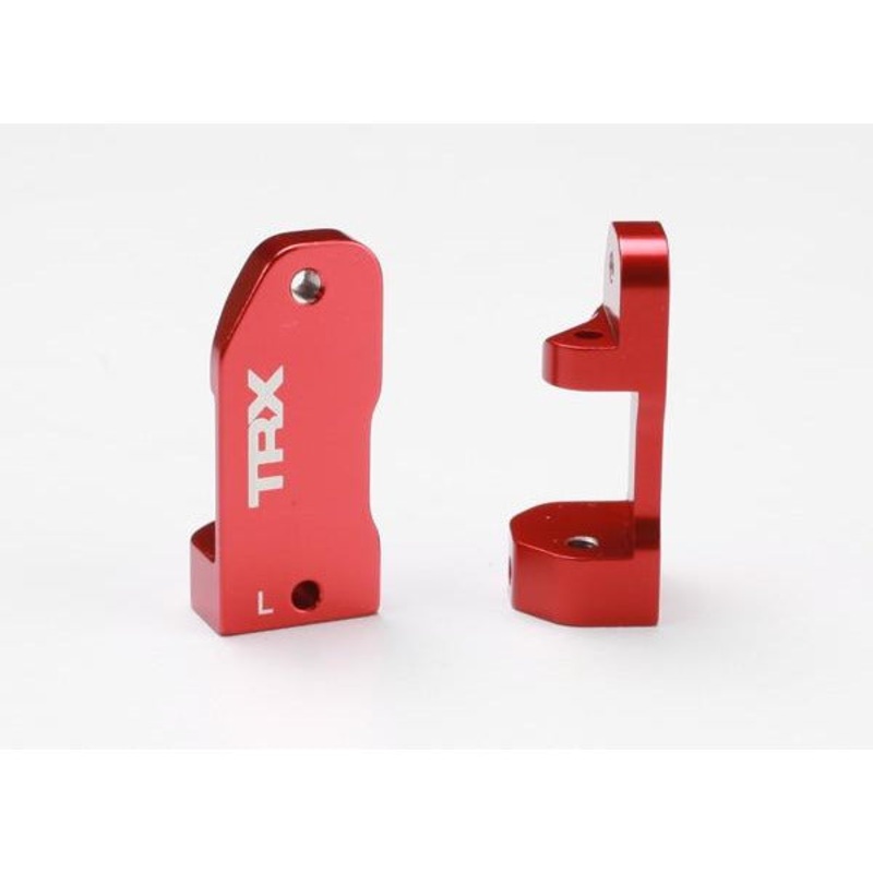TRA3632X L/R Aluminim Caster Blocks – Red