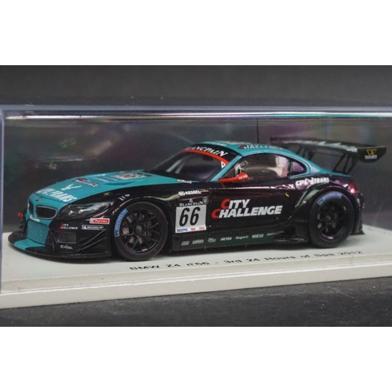 1:43 SPARK SB029 BMW Z4 SPA 24h 2012 #66 model car