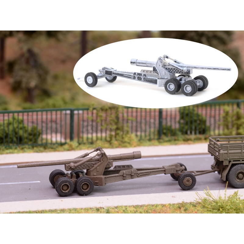 155mm gun – Long Tom