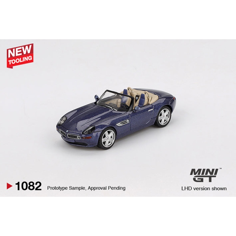 (PRE-ORDER) Mini GT 1:64 BMW Z8 Alpina Alpine Blue MGT01082-L