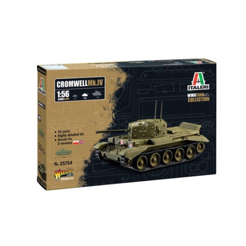 Cromwell Mk.IV 1/56 #25754 by Italeri