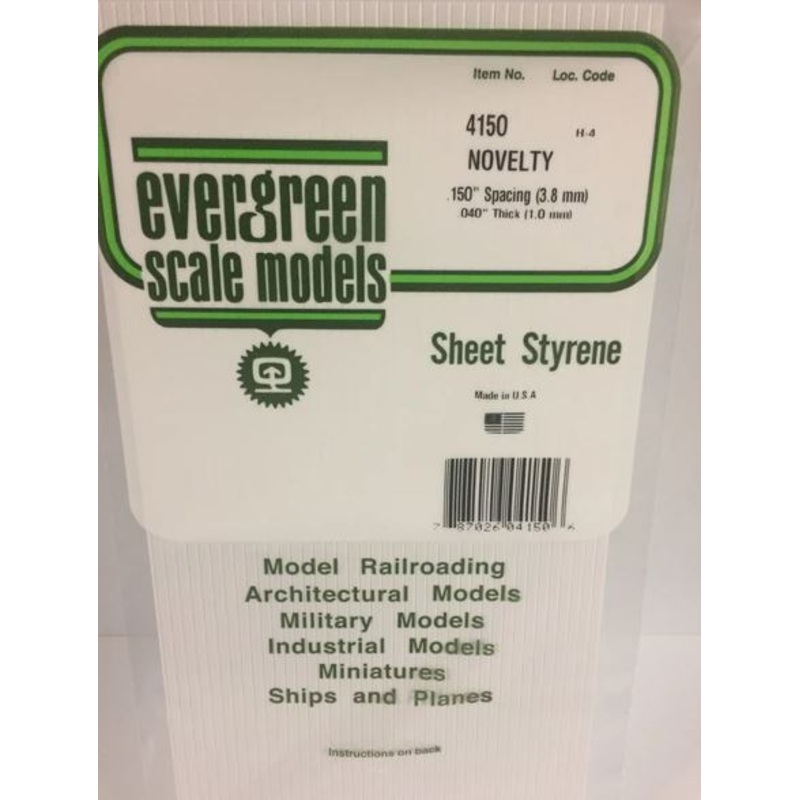 Evergreen 4150 .150 Spacing Clap Board Siding