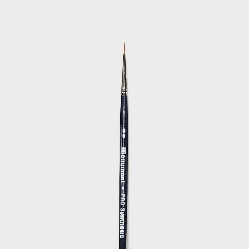 Monument Hobbies Brush Pro Synthetics – 00 Detail Paint Brush