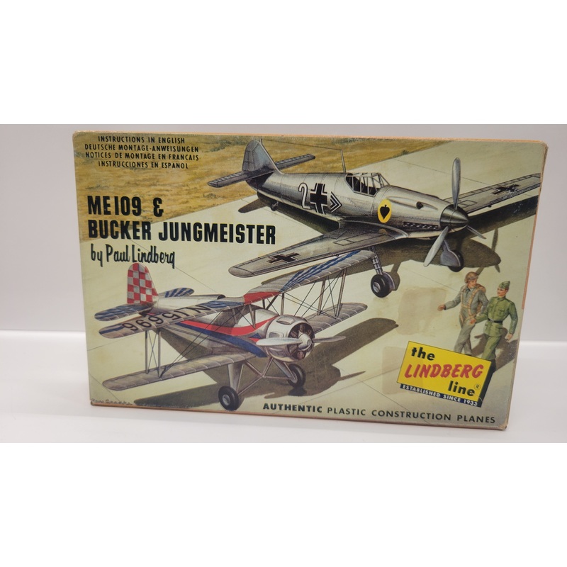 (Pre Owned) ME109 & Bucker Jungmeister box scale #430:39