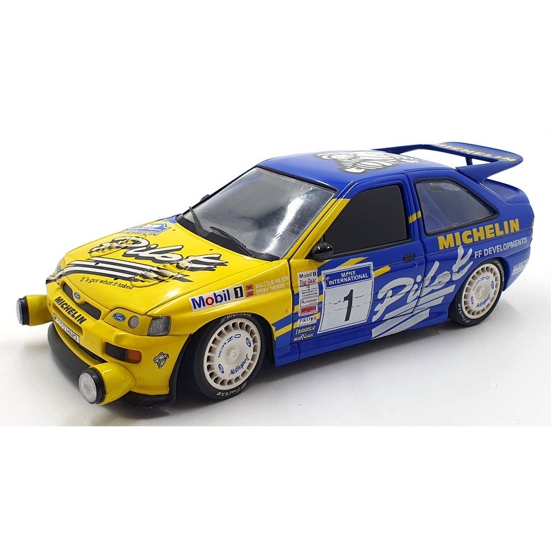 UT 1/18 Scale Diecast DC19923F – Ford Escort Cosworth WRC Pilot Michelin