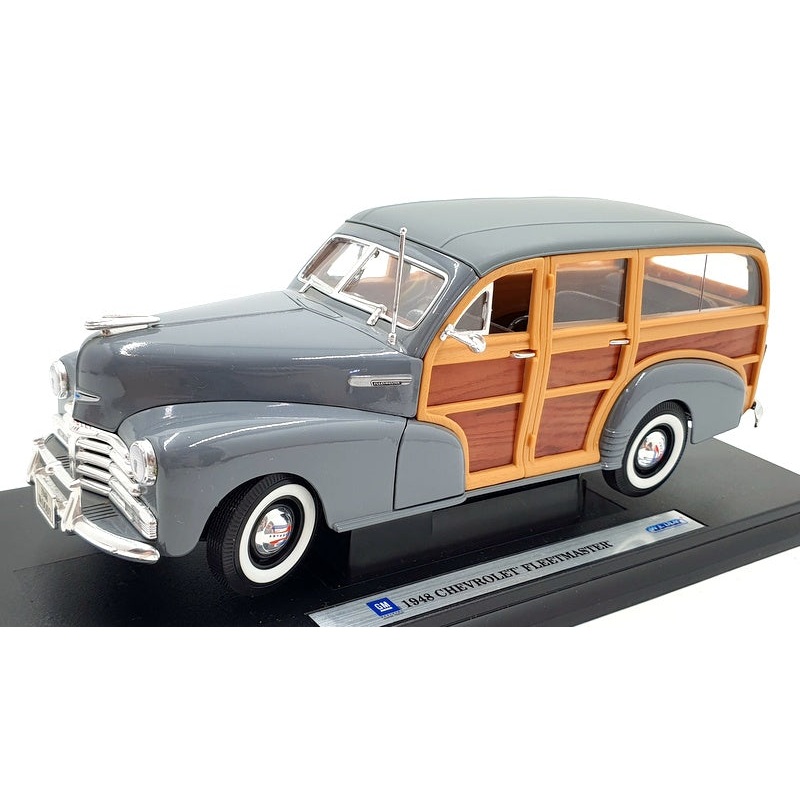 Welly 1/18 Scale Diecast 9848W – 1948 Chevrolet Fleetmaster – Grey
