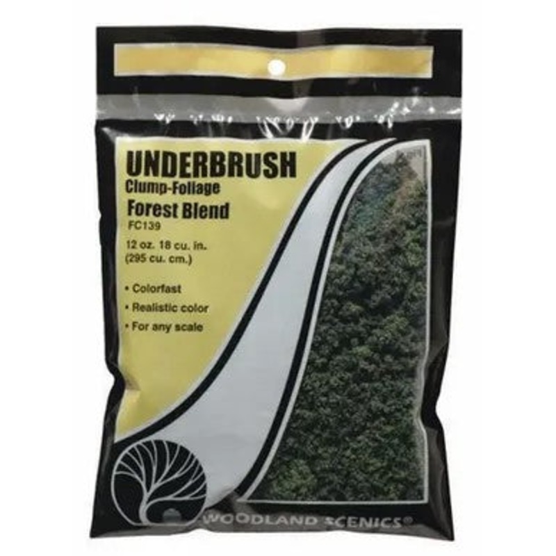 Woodland Scenics FC139 Underbrush – Forest Blend