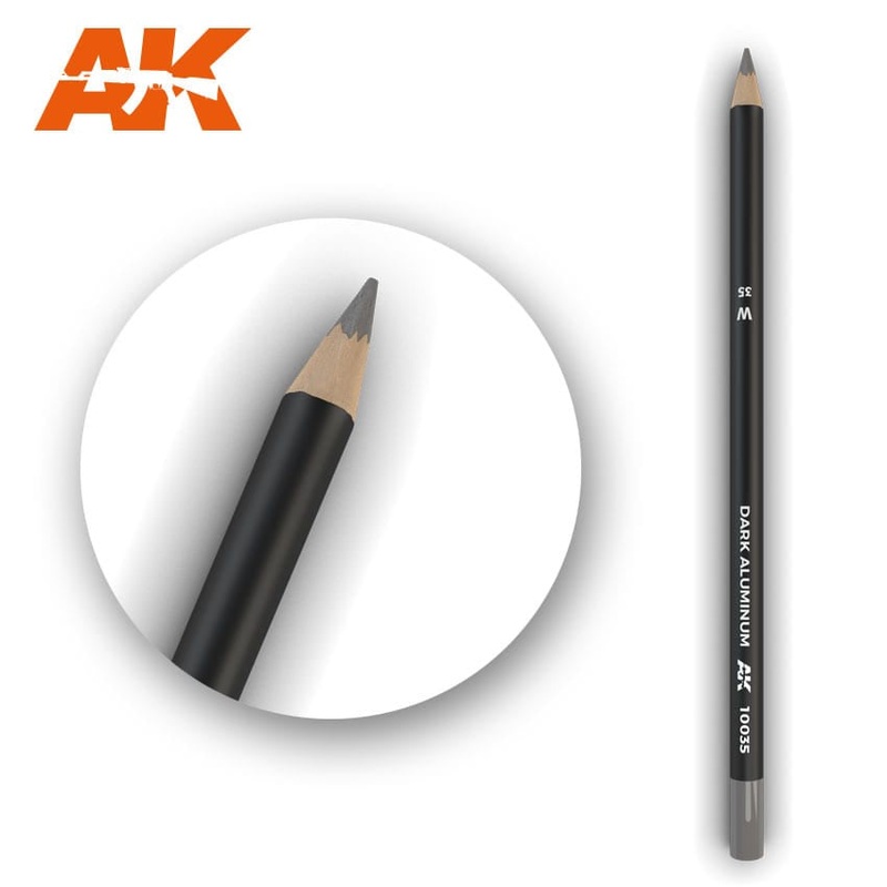 AK Weathering Pencil – Dark Aluminum