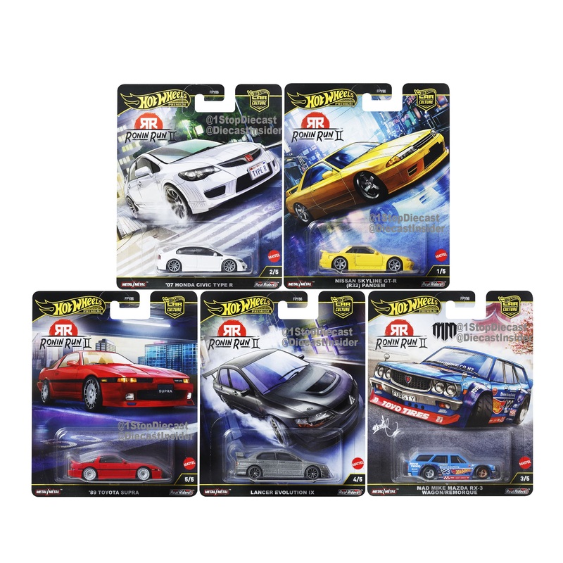 (PRE-ORDER) Hot Wheels 1:64 Premium 1:64 Car Culture 2025 Ronin Run 2