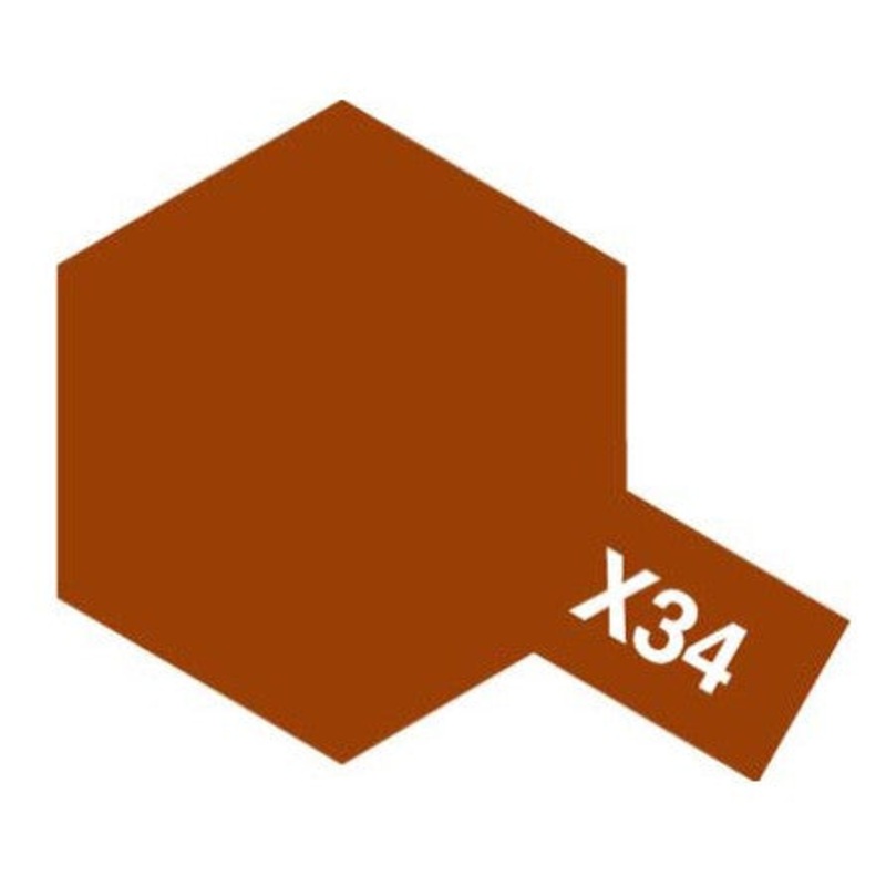 Tamiya Acrylic Paint X-34 Metallic Brown