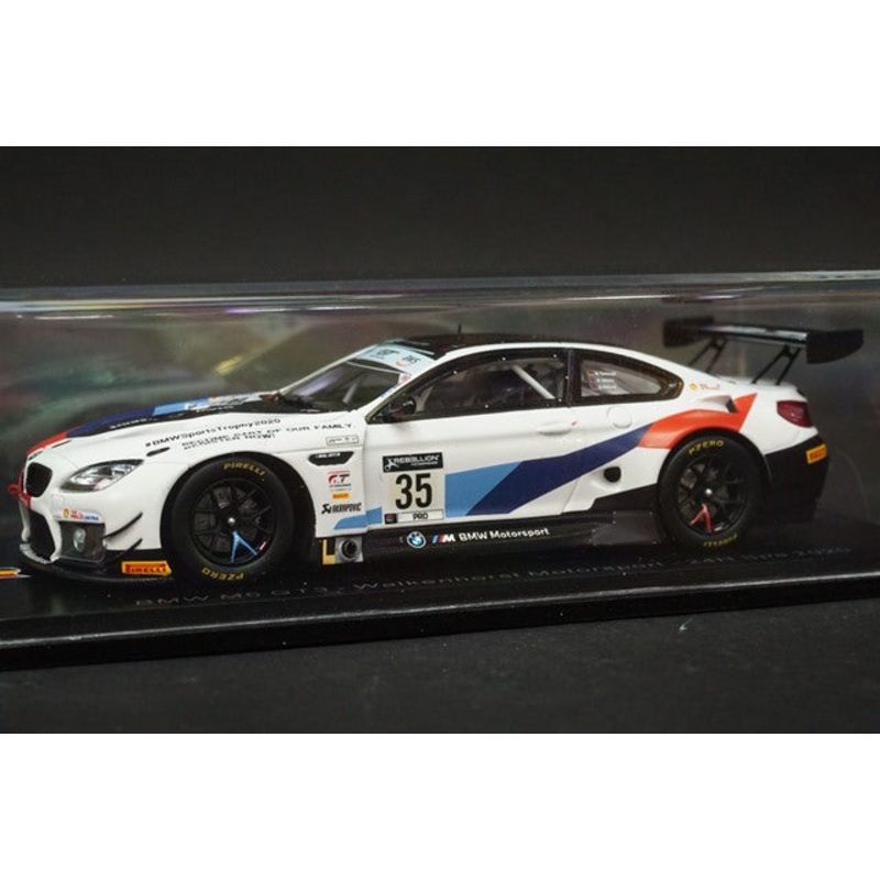 1:43 SPARK SB397 BMW M6 GT3 Walkenhorst Motorsport SPA 24h 2020 #35 model car