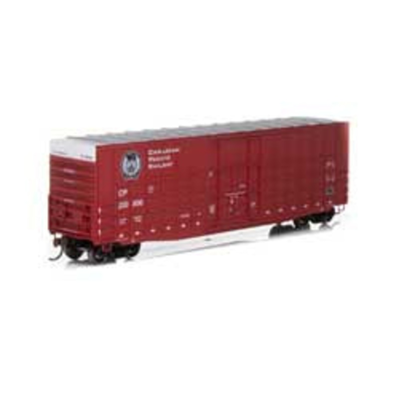 50′ High Cube Waffle Side Boxcar CP #220800 (HO)